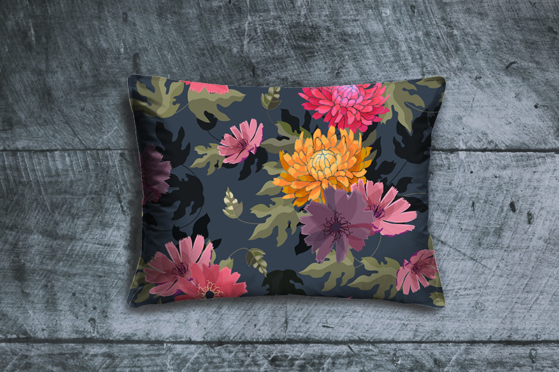 autumn-pattern-chrysanthemums