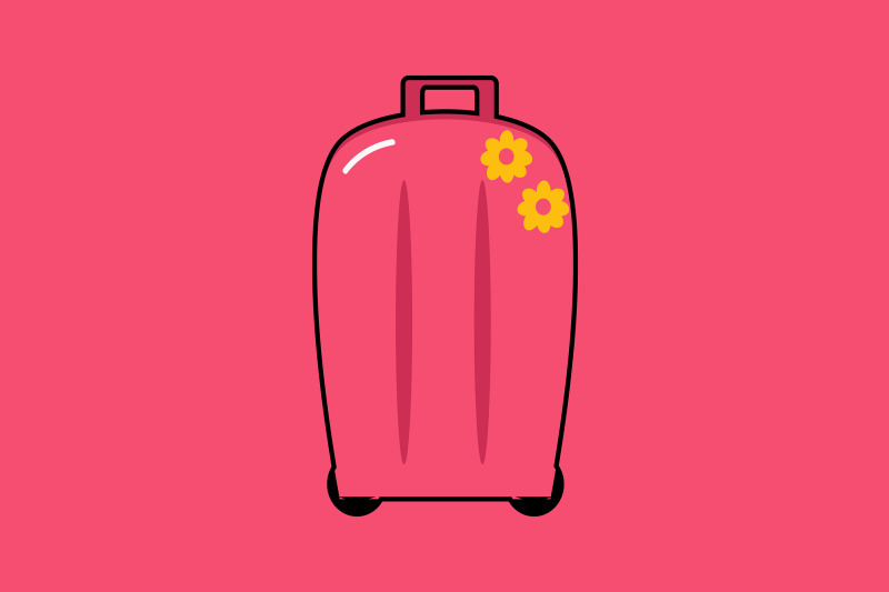 summer-icon-with-pink-suitcase