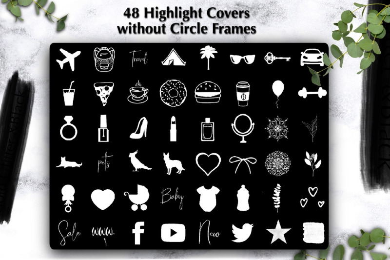 48-white-instagram-highlight-covers-instagram-story-icons