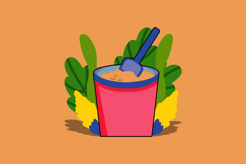 summer-icon-with-sand-bucket