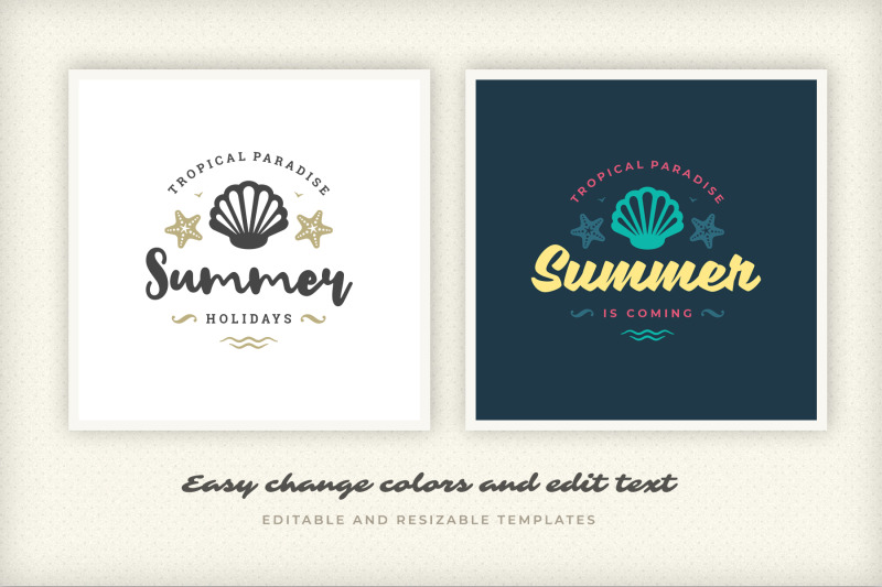 summer-holidays-emblems-amp-badges