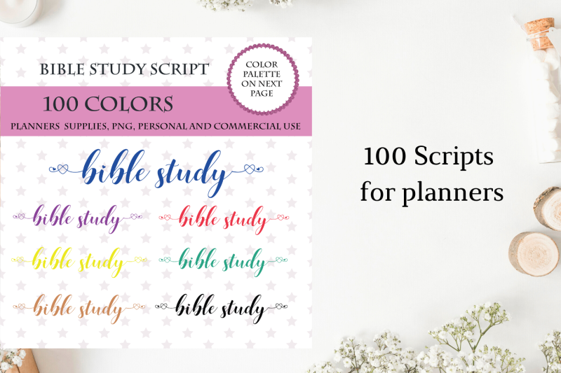 100-bible-study-font-clipart-bible-study-sticker-clipart