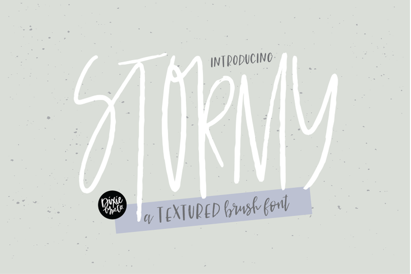 stormy-a-tall-distressed-font