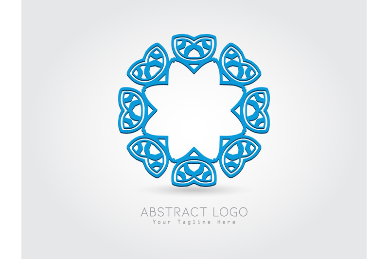 logo-abstract-blue-color