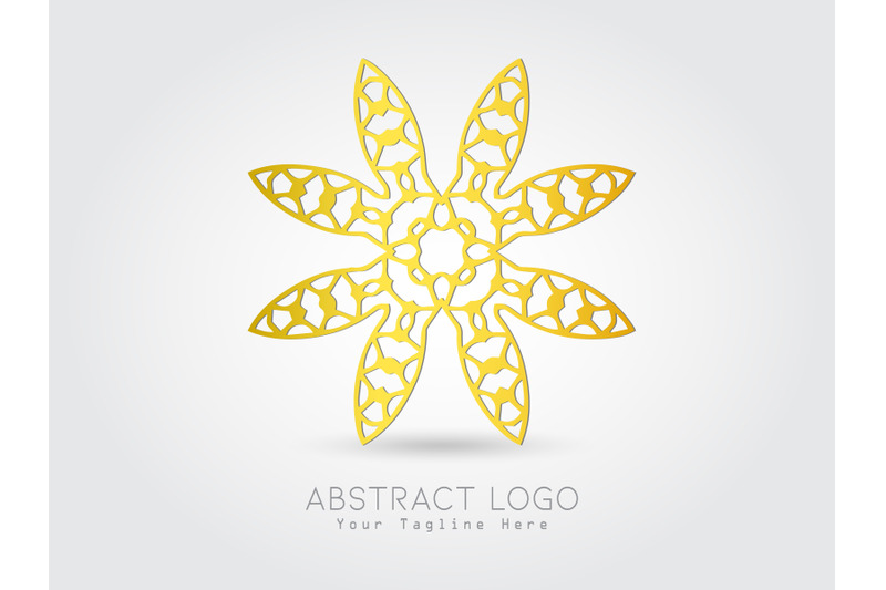 logo-abstract-gold-color