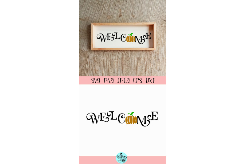 Welcome Fall Wood Sign Svg Fall Wood Sign Svg By Midmagart Thehungryjpeg Com