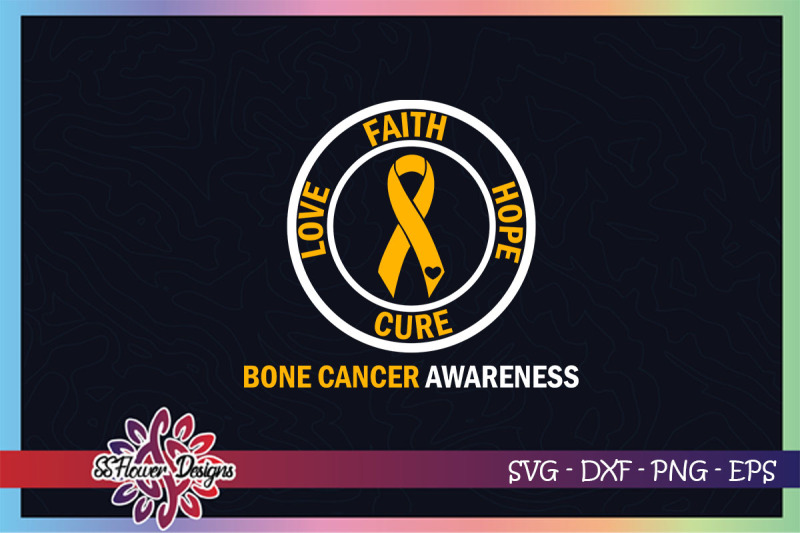 love-hope-faith-cure-bone-cancer-awareness-svg-yellow-ribbon-svg