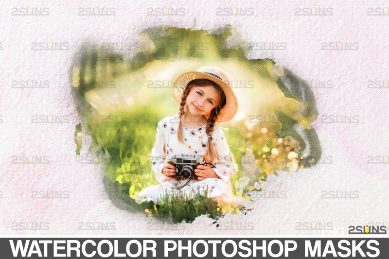 watercolor-portrait-paint-masks-photo-frame-photoshop