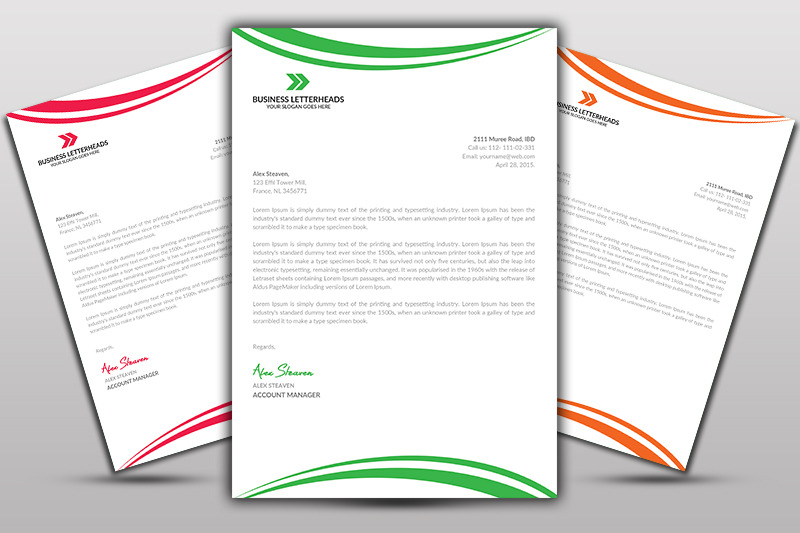 letterhead-template