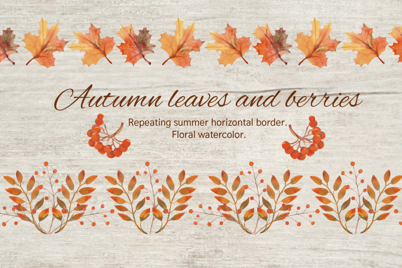 autumn-leaves-the-repetition-of-the-horizontal-border