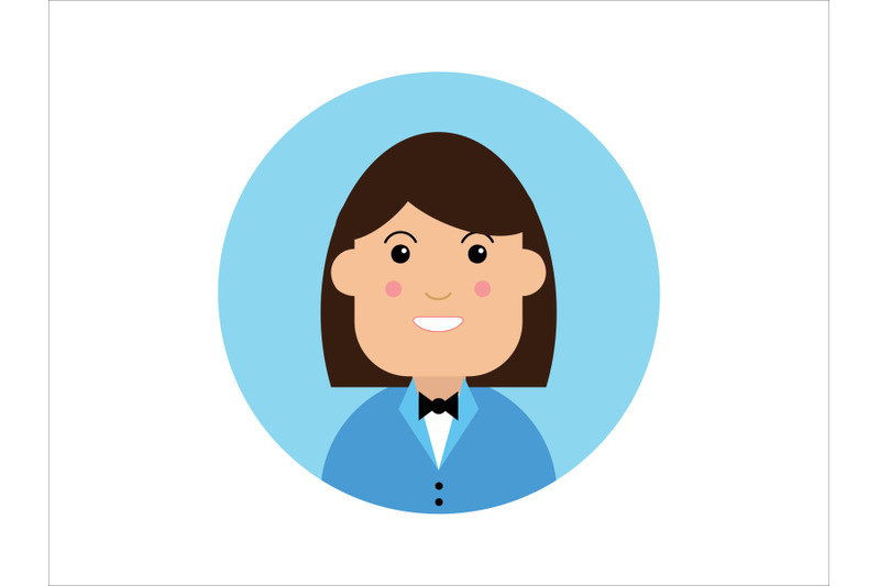 icon-character-woman-with-tie-blue-shirt