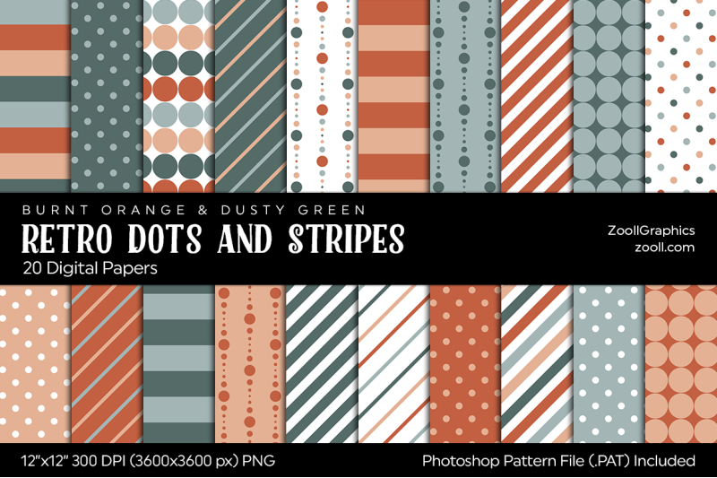 retro-dots-and-stripes-digital-papers