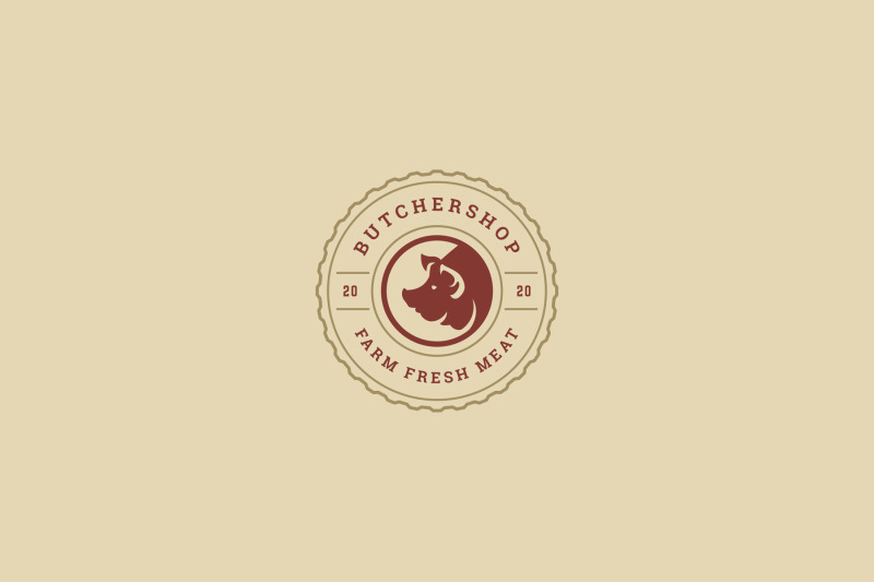 logotype-for-promoting-butcher-store