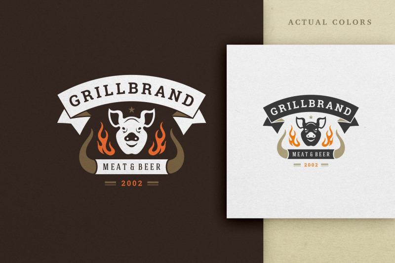 barbecue-grill-logo-template