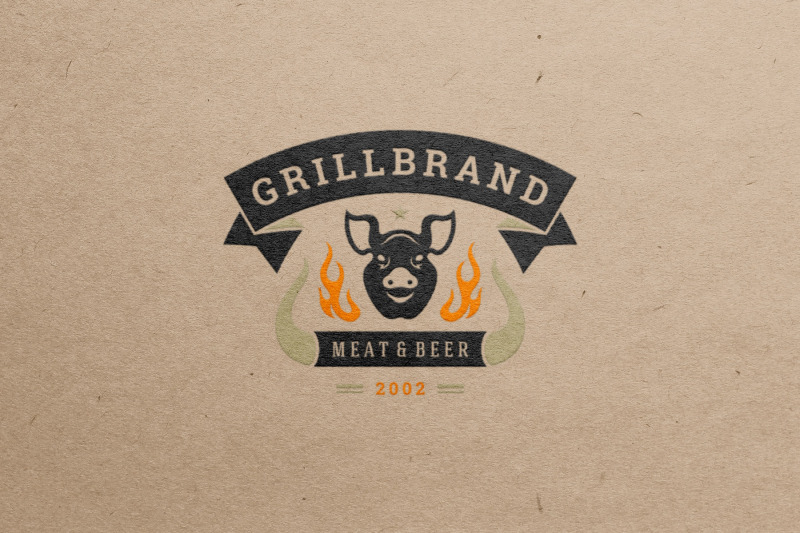 barbecue-grill-logo-template