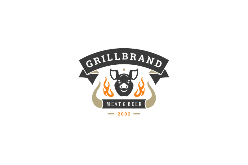 barbecue-grill-logo-template