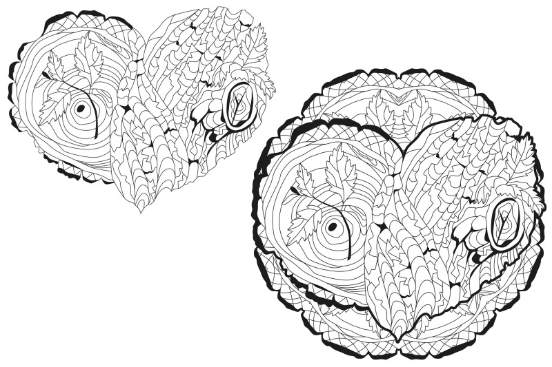 hearts-zentangle-for-coloring-pages
