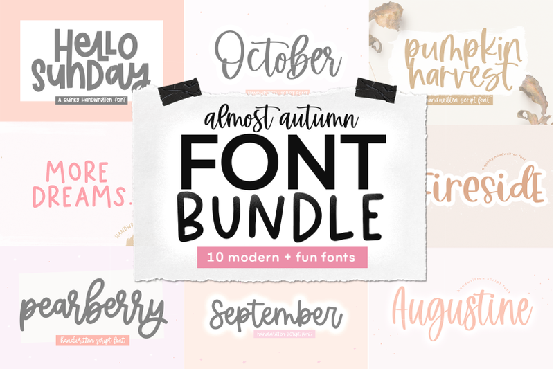 handwritten-font-bundle-almost-autumn