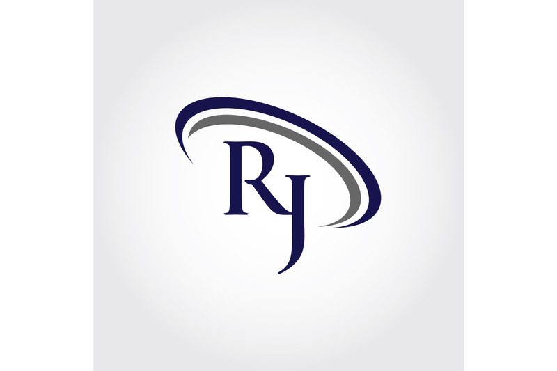 monogram-rj-logo-design