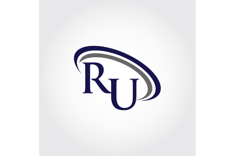 monogram-ru-logo-design