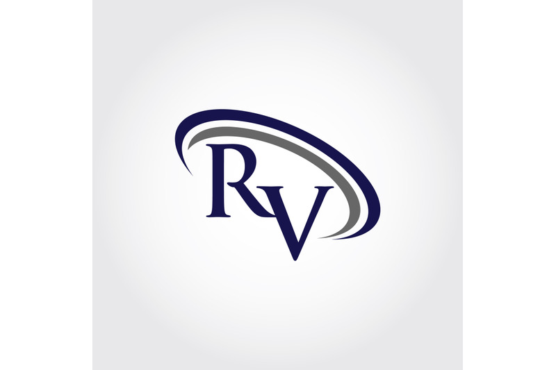 monogram-rv-logo-design