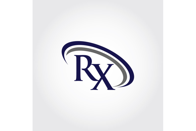 monogram-rx-logo-design