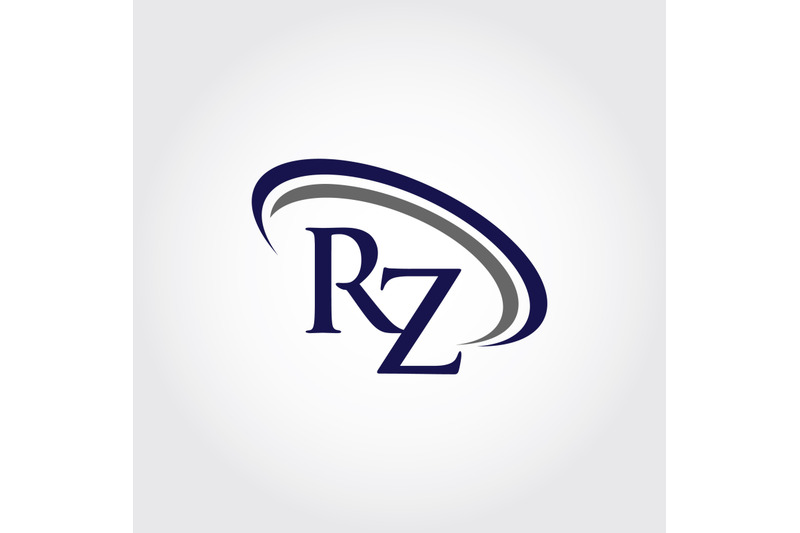 monogram-rz-logo-design