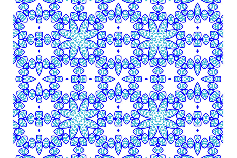 pattern-abstract-blue-color-design