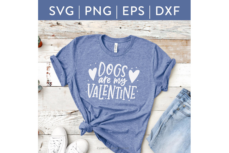 Download Dogs Are My Valentine SVG | Valentine SVG Cut File ...