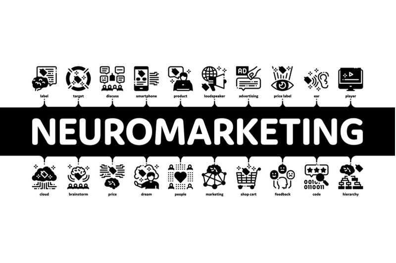 neuromarketing-business-strategy-minimal-infographic-banner-vector