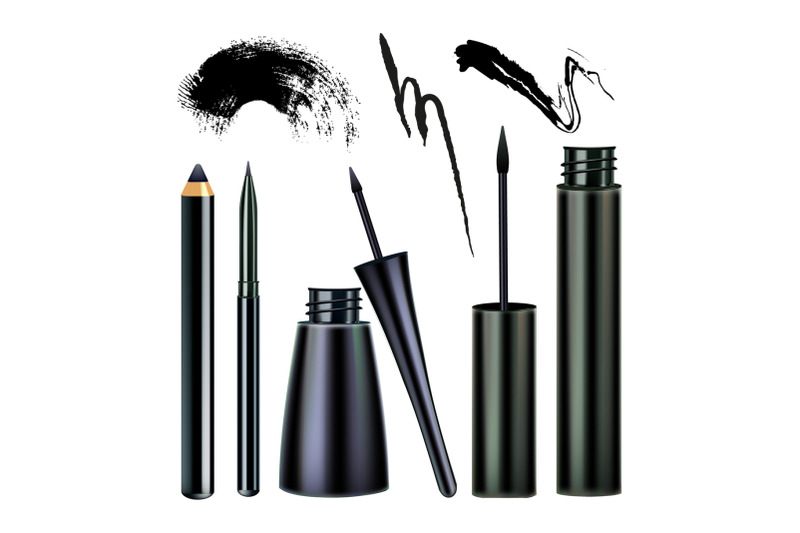 eyeliner-and-paint-stroke-visage-tool-set-vector