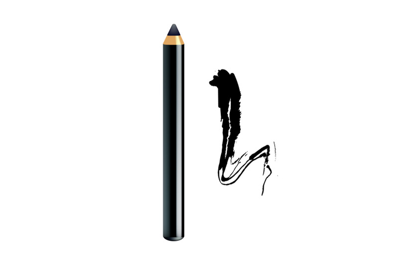 eyeliner-pencil-and-paint-stroke-makeup-set-vector