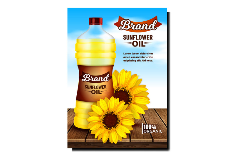 sunflower-oil-bright-promotional-poster-vector