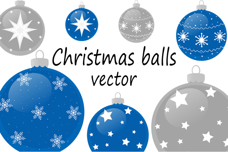 set-christmas-balls-vector-illustration