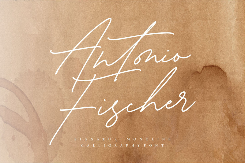 antonio-fischer-signature-monoline-calligraphy-font