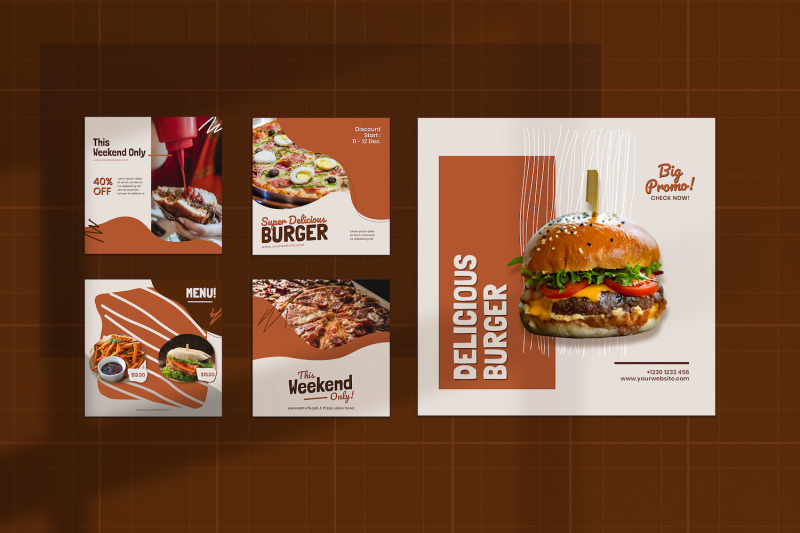 tzanaka-fast-food-instagram-post-template