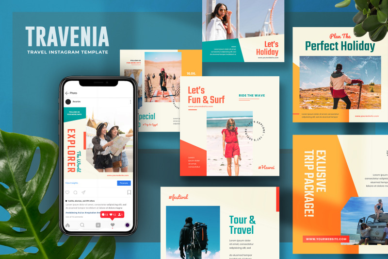 travenia-travel-instagram-post-template