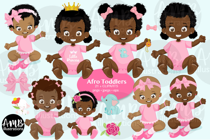 afro-toddlers-clipart-amb-2805