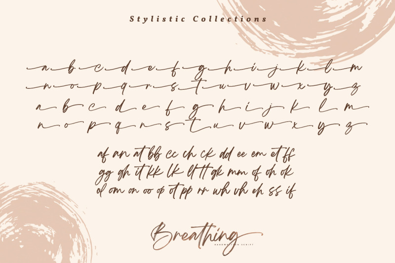 breathing-brush-signature-font