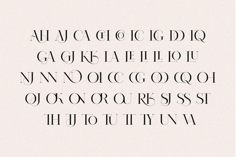 nomark-ligature-typeface