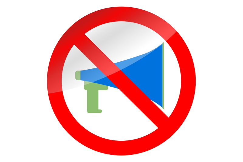 no-propaganda-and-ban-megaphone