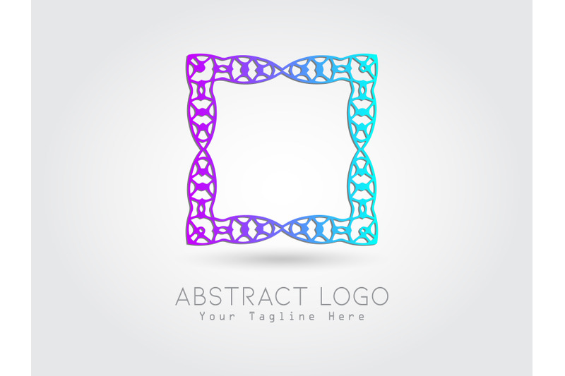 logo-abstract-gradation-purple-blue-color