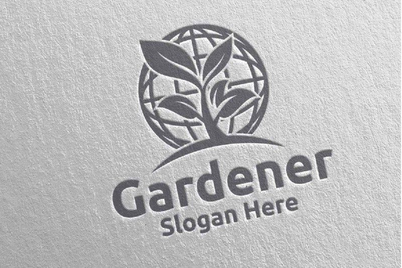 global-botanical-gardener-logo-design-32