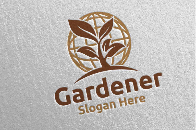 global-botanical-gardener-logo-design-32