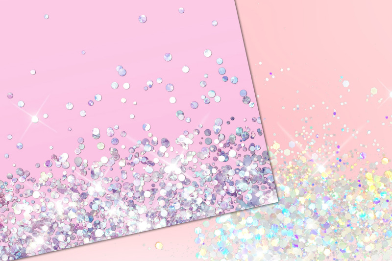 pink-holographic-glitter-textures