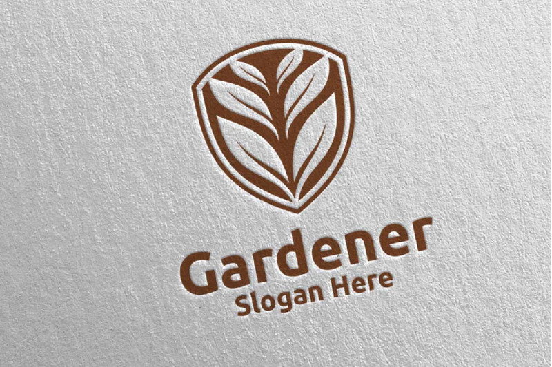 security-botanical-gardener-logo-design-38