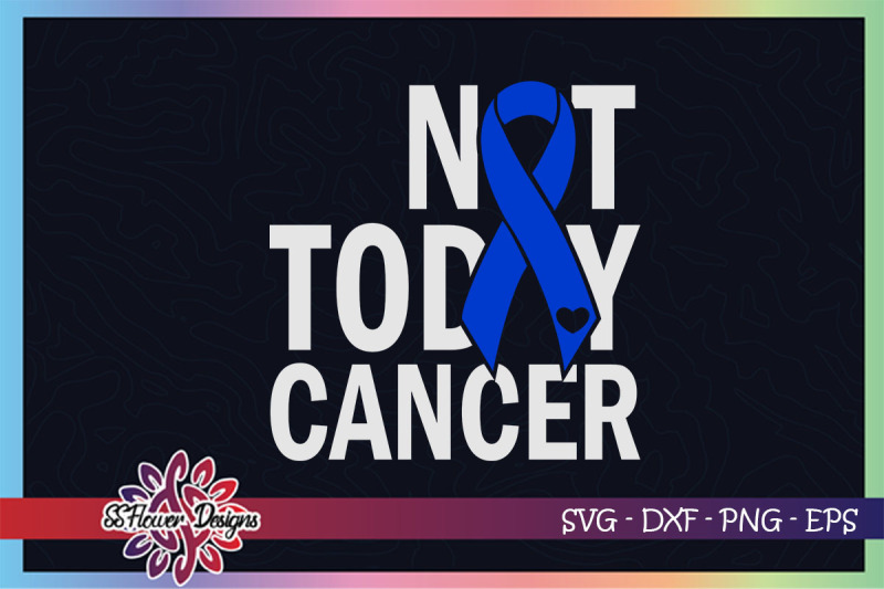 not-today-cancer-svg-ribbon-cancer-svg-blue-ribbon-prostate-cancer