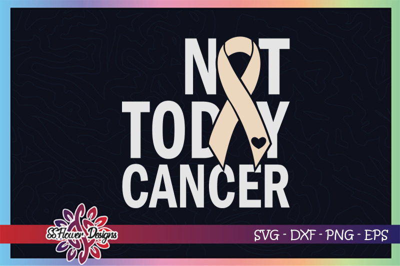 not-today-cancer-svg-ribbon-cancer-svg-pearl-ribbon-lung-cancer-svg