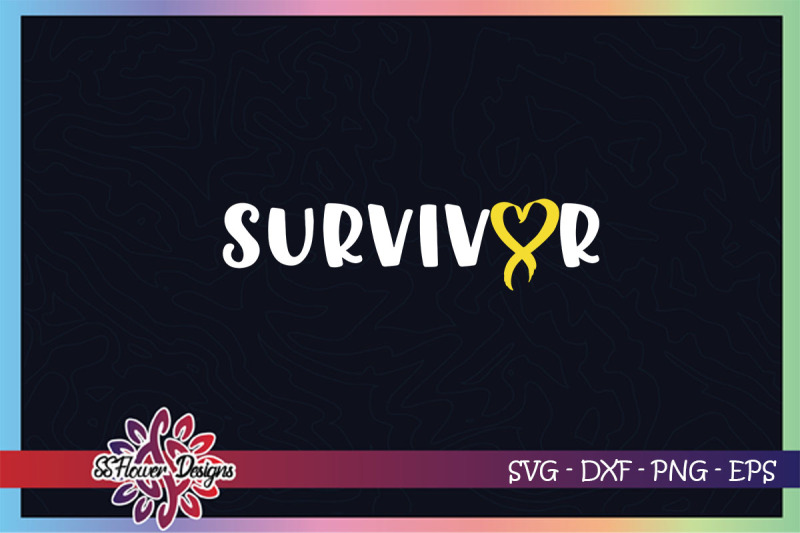 survivor-svg-ribbon-cancer-svg-yellow-ribbon-bone-cancer