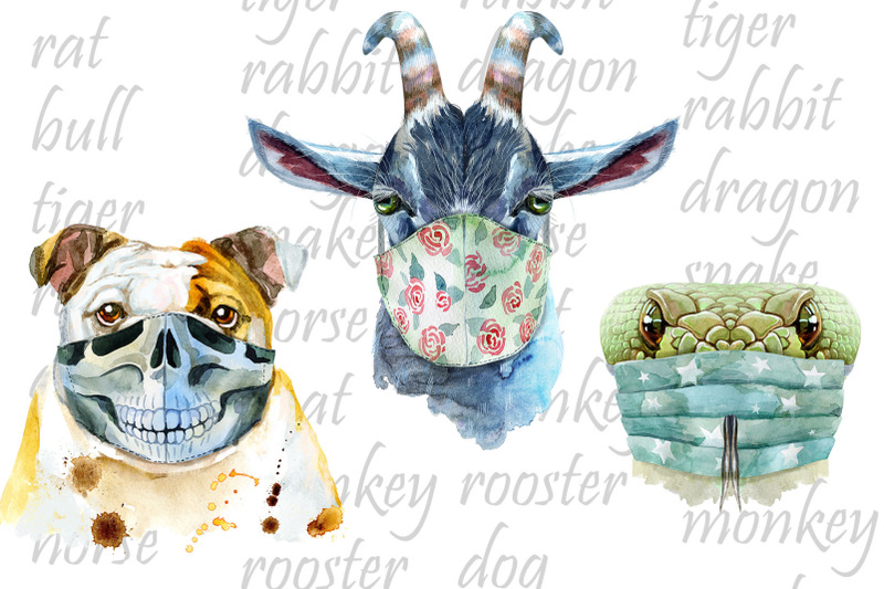 animals-in-protective-mask